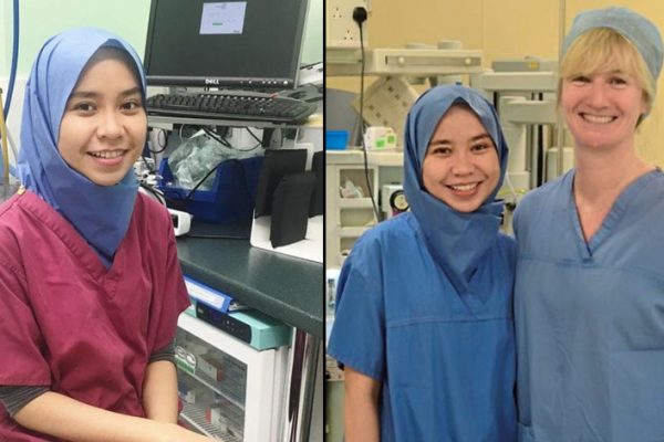 Kisah anak Malaysia di UK mencipta ‘tudung bilik bedah’ setelah diarah keluar